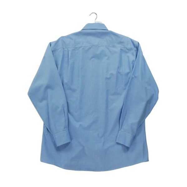 Chemise classiques homme manches longues bleu Vintage Motif a carreaux
