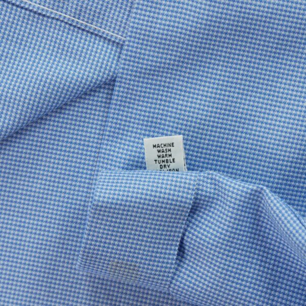 Chemise classiques homme manches longues bleu Vintage Motif a carreaux
