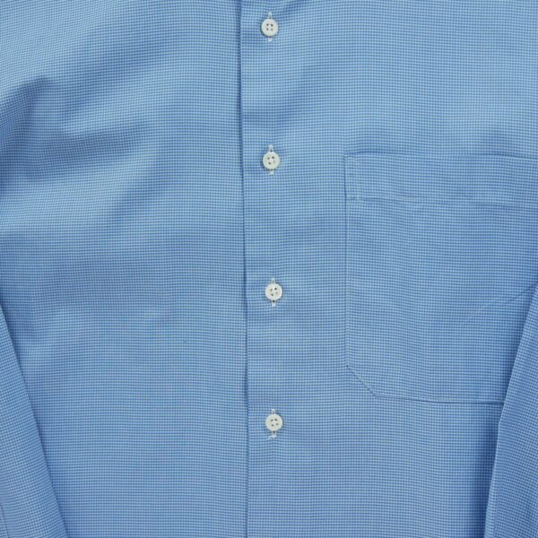 Chemise classiques homme manches longues bleu Vintage Motif a carreaux