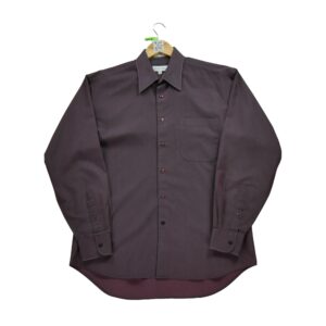 Chemise classiques homme manches longues bordeaux Dior