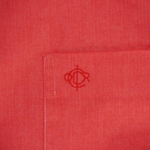 Chemise classiques homme manches longues corail Dior