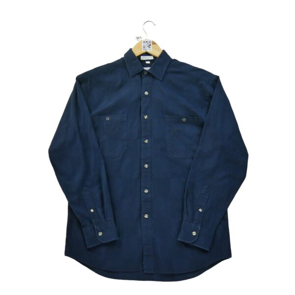 Chemise classiques homme manches longues marine Dior