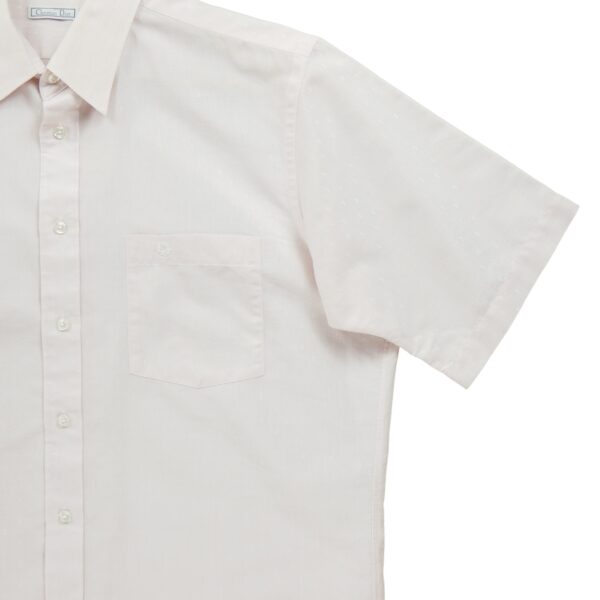 Chemise detente homme manches courtes rose Dior Motif a motifs