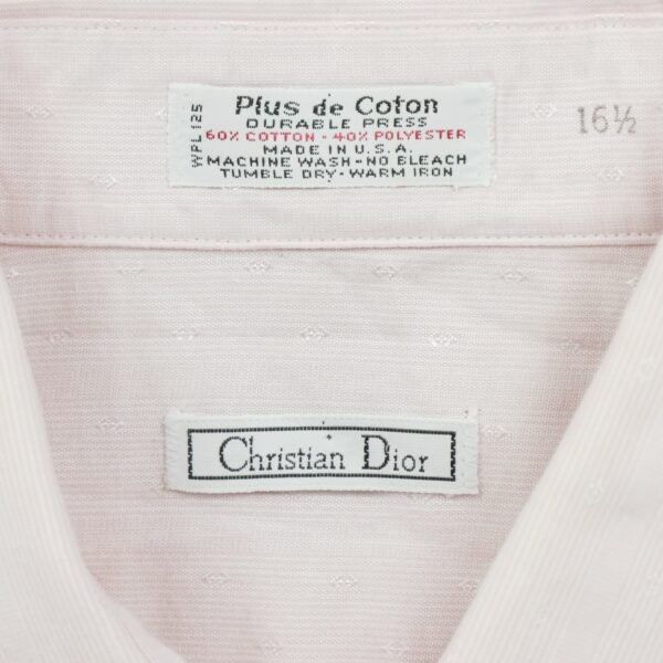Chemise detente homme manches courtes rose Dior Motif a motifs