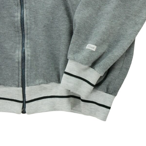 Gilet homme manches longues gris Dior Col Rond