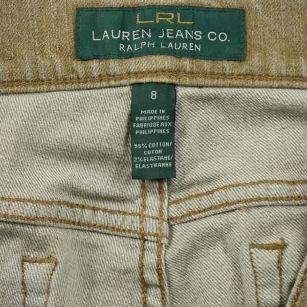 Jean coupe droite femme beige Polo Ralph Lauren