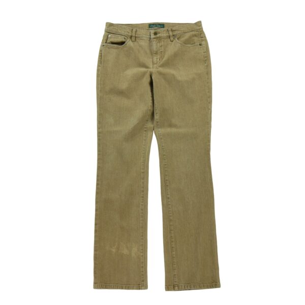 Jean coupe droite femme beige Polo Ralph Lauren