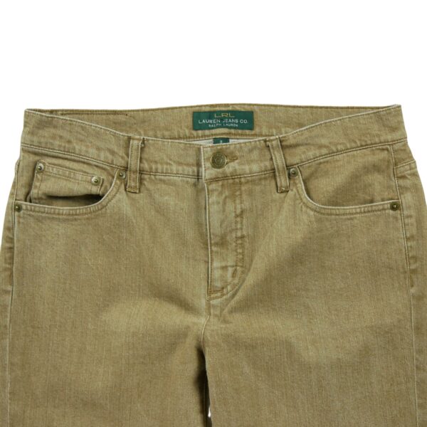 Jean coupe droite femme beige Polo Ralph Lauren