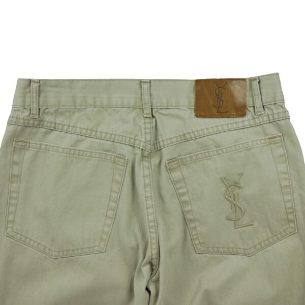 Jean coupe droite homme beige Yves Saint Laurent