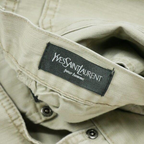 Jean coupe droite homme beige Yves Saint Laurent
