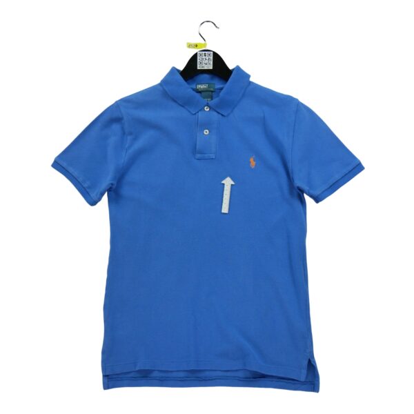 Polo manches courtes enfant bleu clair Polo Ralph Lauren Col Polo
