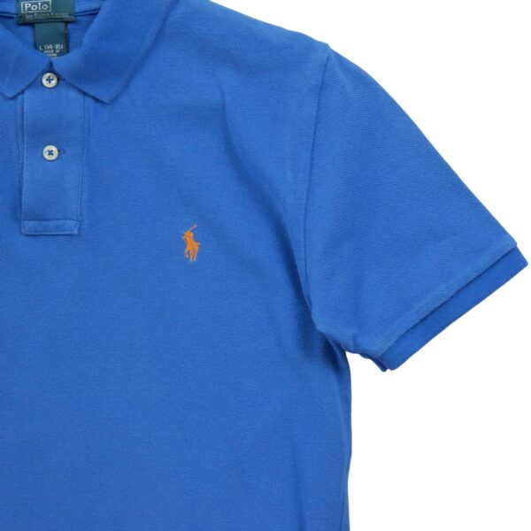 Polo manches courtes enfant bleu clair Polo Ralph Lauren Col Polo