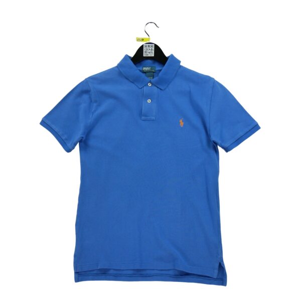Polo manches courtes enfant bleu clair Polo Ralph Lauren Col Polo