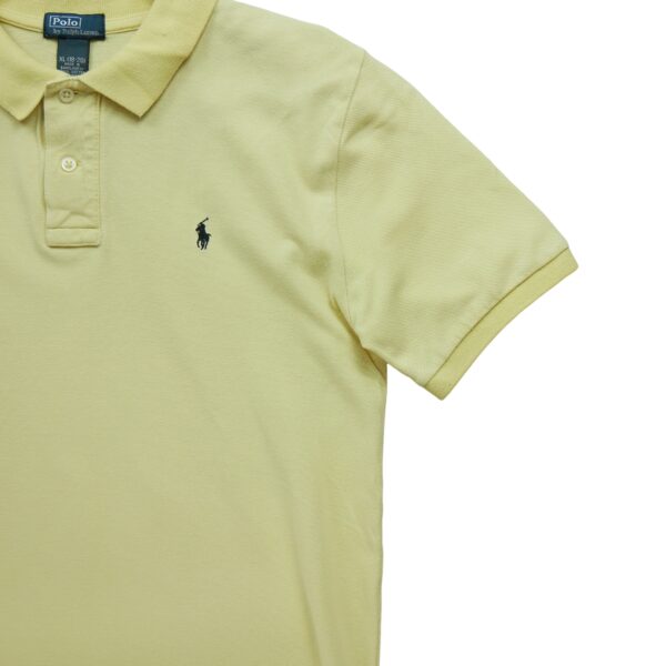 Polo manches courtes enfant jaune Polo Ralph Lauren Col Polo