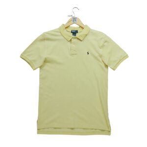 Polo manches courtes enfant jaune Polo Ralph Lauren Col Polo