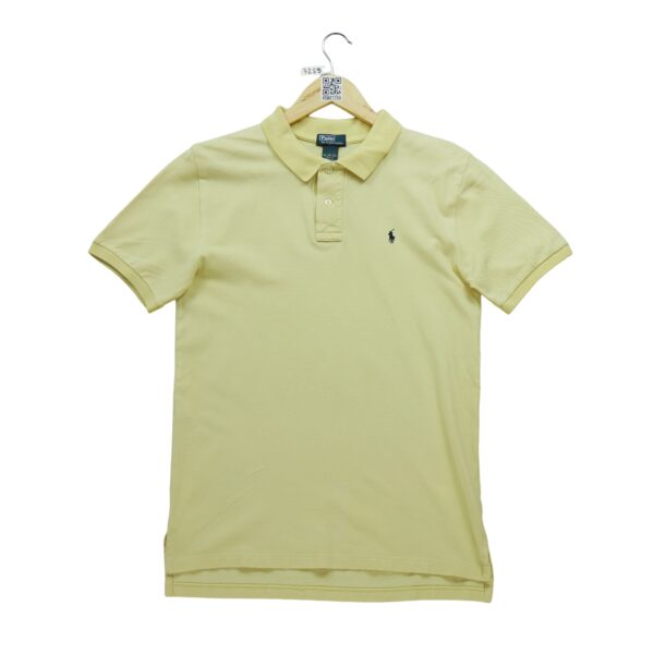 Polo manches courtes enfant jaune Polo Ralph Lauren Col Polo
