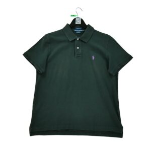 Polo manches courtes femme noir Polo Ralph Lauren Col Polo
