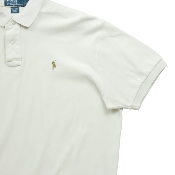 Polo manches courtes homme beige Polo Ralph Lauren Col Polo