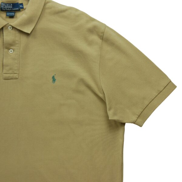 Polo manches courtes homme beige Polo Ralph Lauren Col Polo