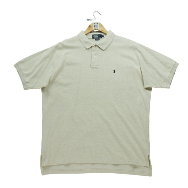 Polo manches courtes homme beige Polo Ralph Lauren Col Polo