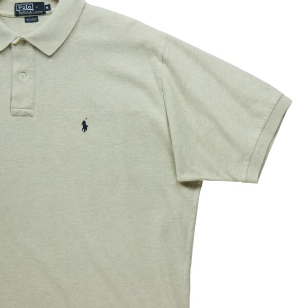 Polo manches courtes homme beige Polo Ralph Lauren Col Polo