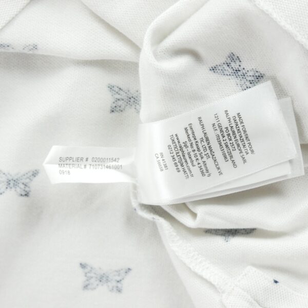 Polo manches courtes homme blanc Polo Ralph Lauren Motif a motifs Col Polo