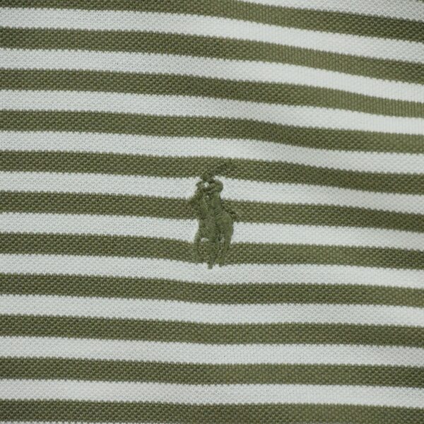 Polo manches courtes homme blanc Polo Ralph Lauren Motif a rayures Col Polo