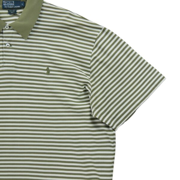 Polo manches courtes homme blanc Polo Ralph Lauren Motif a rayures Col Polo