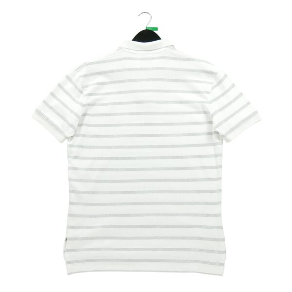 Polo manches courtes homme blanc Polo Ralph Lauren Motif a rayures Col Polo