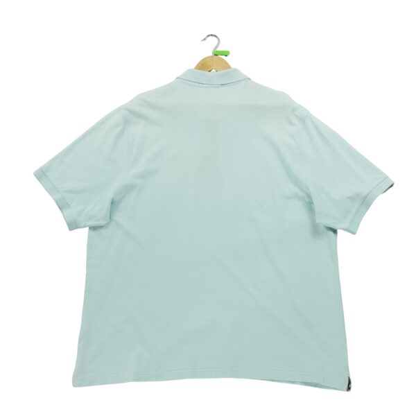 Polo manches courtes homme bleu clair Burberry Col Polo