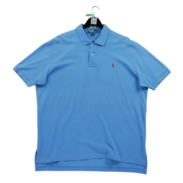 Polo manches courtes homme bleu clair Polo Ralph Lauren Col Polo
