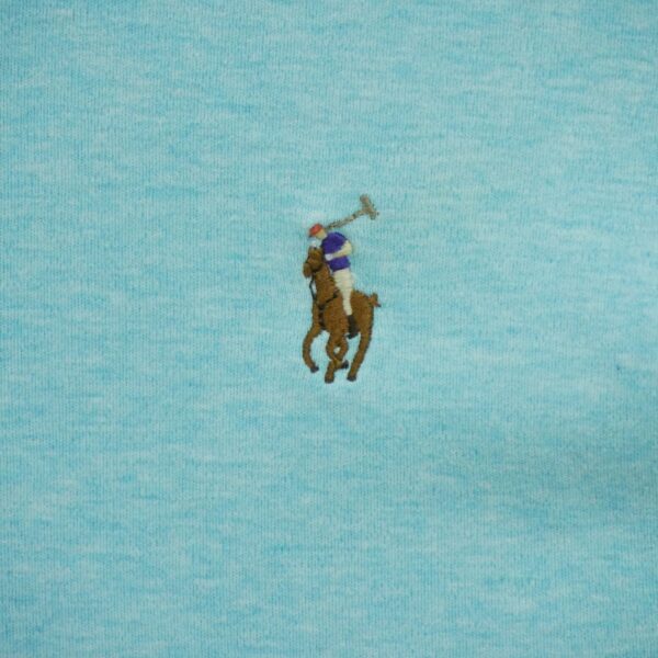 Polo manches courtes homme bleu clair Polo Ralph Lauren Col Polo