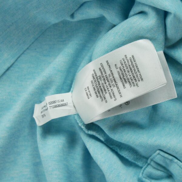 Polo manches courtes homme bleu clair Polo Ralph Lauren Col Polo