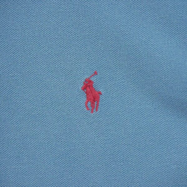 Polo manches courtes homme bleu clair Polo Ralph Lauren Col Polo
