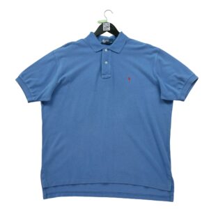 Polo manches courtes homme bleu clair Polo Ralph Lauren Col Polo