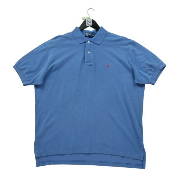 Polo manches courtes homme bleu clair Polo Ralph Lauren Col Polo