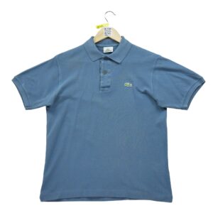 Polo manches courtes homme bleu Lacoste Col Polo