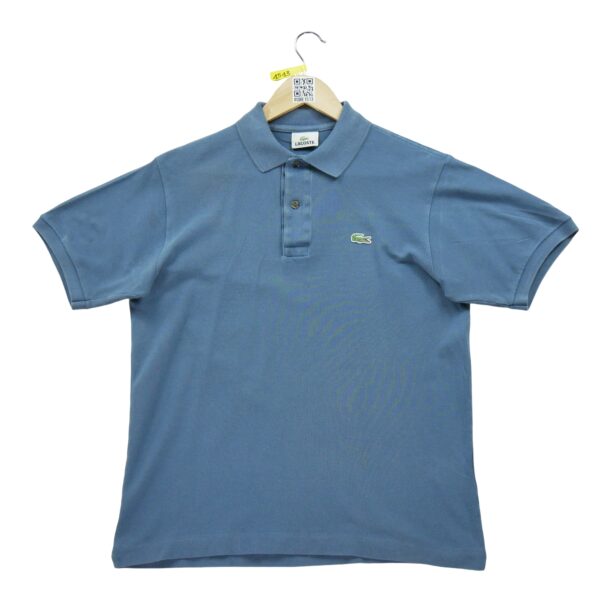 Polo manches courtes homme bleu Lacoste Col Polo
