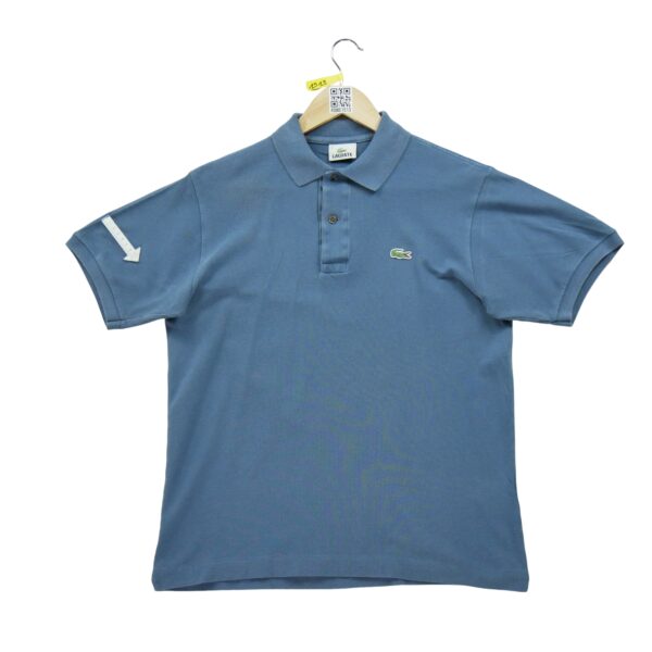 Polo manches courtes homme bleu Lacoste Col Polo