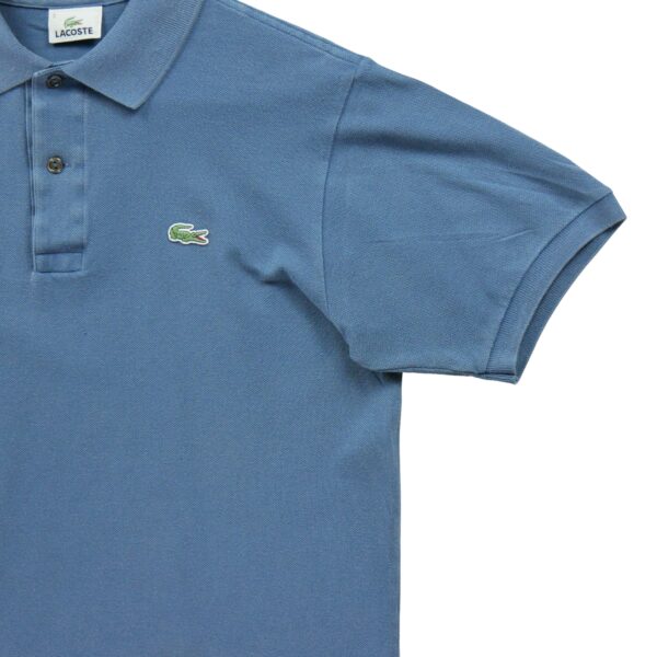 Polo manches courtes homme bleu Lacoste Col Polo