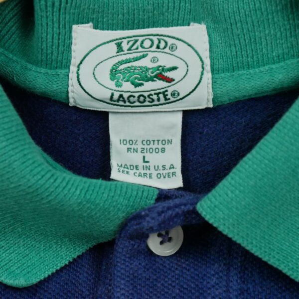 Polo manches courtes homme bleu Lacoste Motif a rayures Col Polo