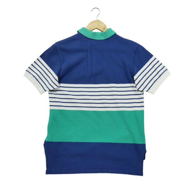 Polo manches courtes homme bleu Lacoste Motif a rayures Col Polo