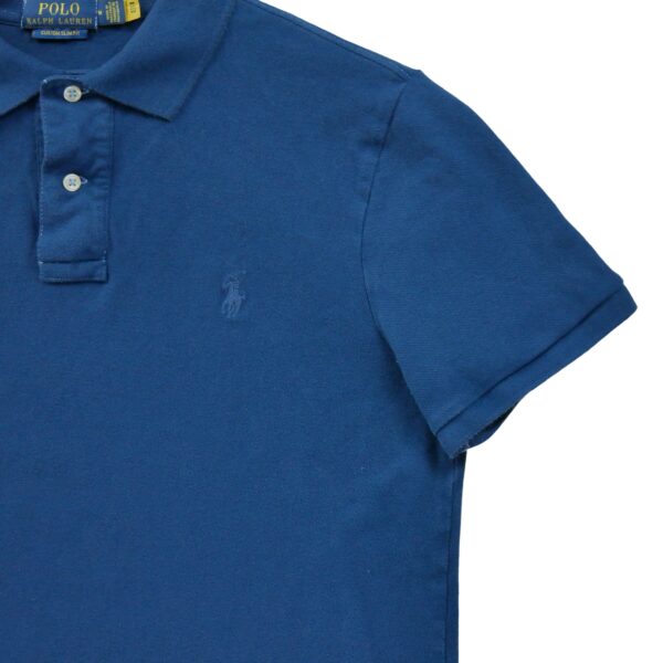 Polo manches courtes homme bleu Polo Ralph Lauren Col Polo