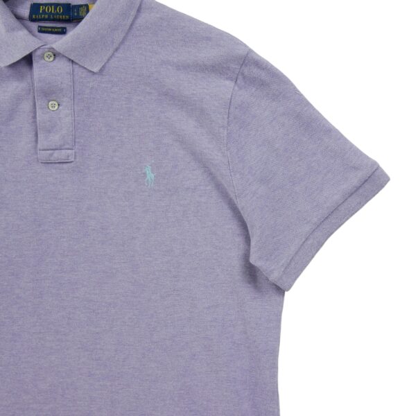 Polo manches courtes homme bleu Polo Ralph Lauren Col Polo
