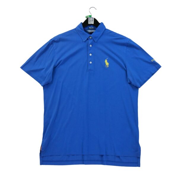 Polo manches courtes homme bleu Polo Ralph Lauren Col Polo