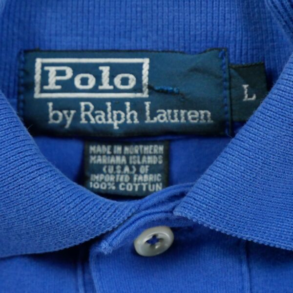Polo manches courtes homme bleu Polo Ralph Lauren Col Polo