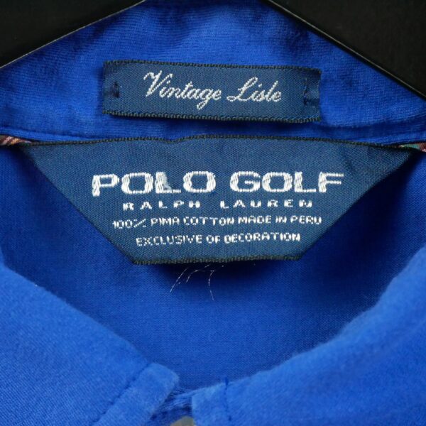 Polo manches courtes homme bleu Polo Ralph Lauren Col Polo