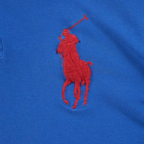 Polo manches courtes homme bleu Polo Ralph Lauren Col Polo