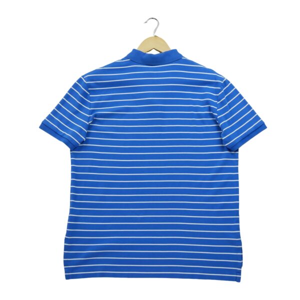 Polo manches courtes homme bleu Polo Ralph Lauren Motif a rayures Col Polo