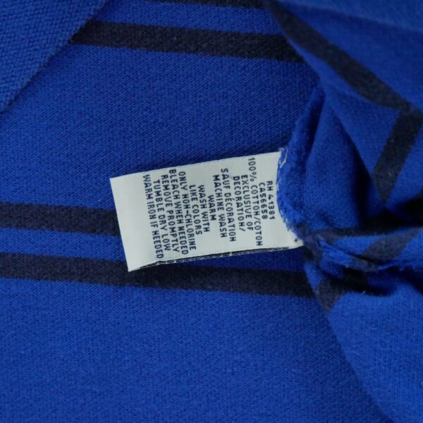 Polo manches courtes homme bleu Polo Ralph Lauren Motif a rayures Col Polo